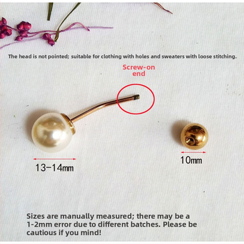 Unisex prancūziški apykaklių segtukai, korėjietiško stiliaus, dvigubos galvos spiralės perlų metaliniai segtukai, geometrinis dizainas, elektroplakavimas