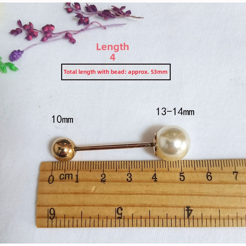 Unisex prancūziški apykaklių segtukai, korėjietiško stiliaus, dvigubos galvos spiralės perlų metaliniai segtukai, geometrinis dizainas, elektroplakavimas