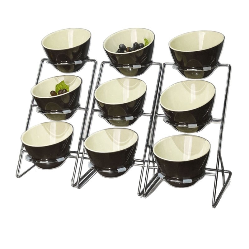 Stalak za posuđe za salatu — Plastika, Jednostavan stil, Premium kvaliteta, Pokretanje 2025