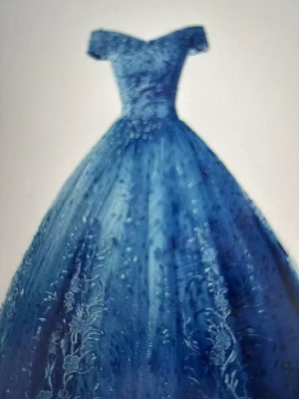 Rochie de seară cu decolteu off-shoulder, fără mâneci, lungă, talie la nivel mediu, siluetă prințesă