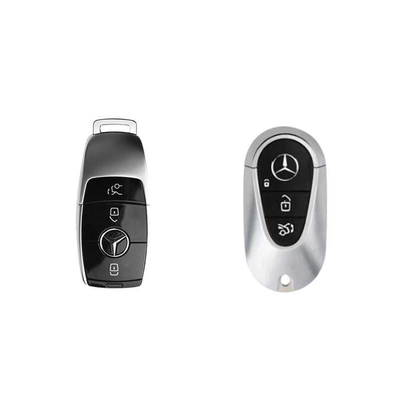 Set de capac cheie pentru Mercedes-Benz C260L, E300L, C Class, GLB, GLC, A Class, GLE, S Class, GLS, E350 — aliaj de zinc, Bosgao, cod produs xx88#629785028888, stil modern