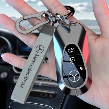 Θήκη Κλειδιού από Κράμα Ψευδαργύρου για Mercedes-Benz E-Class, C-Class, GLC, GLA – Απλός Σχεδιασμός, Χωρίς Παραμετροποίηση