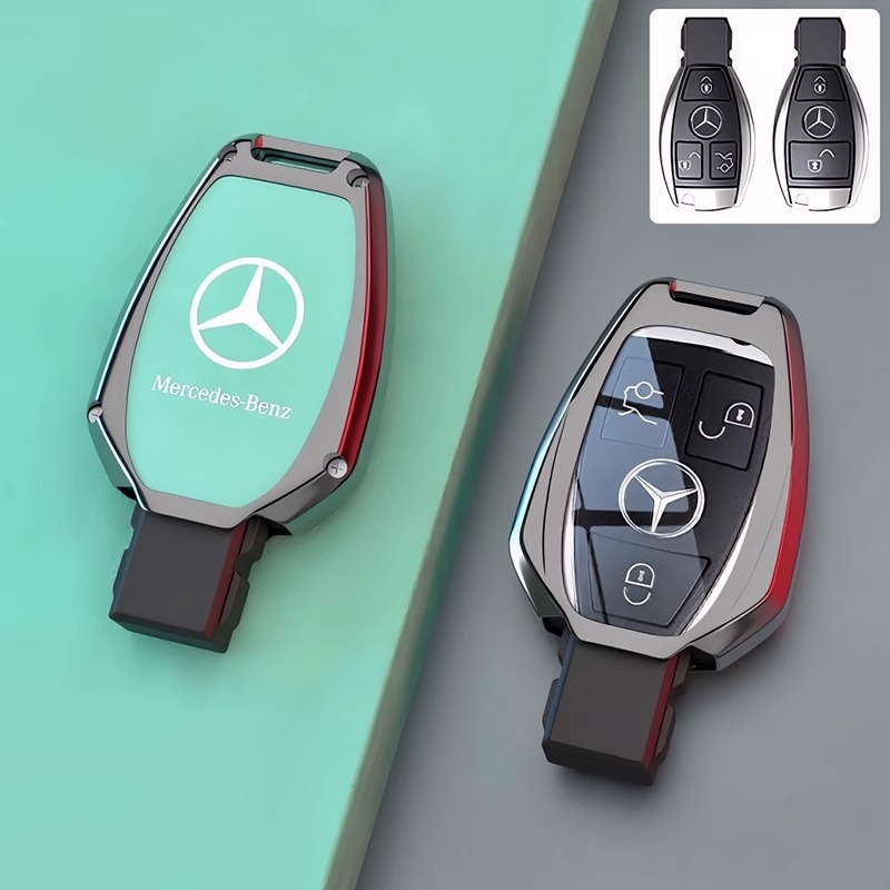 Θήκη Κλειδιού από Κράμα Ψευδαργύρου για Mercedes-Benz E-Class, C-Class, GLC, GLA – Απλός Σχεδιασμός, Χωρίς Παραμετροποίηση