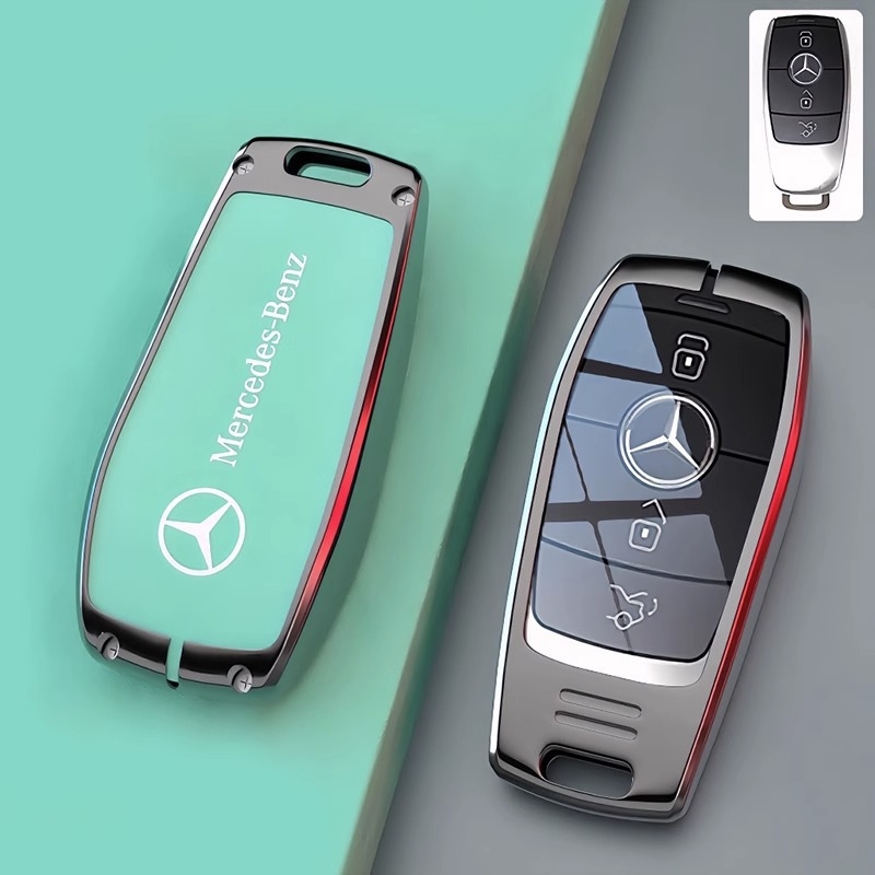 Θήκη Κλειδιού από Κράμα Ψευδαργύρου για Mercedes-Benz E-Class, C-Class, GLC, GLA – Απλός Σχεδιασμός, Χωρίς Παραμετροποίηση