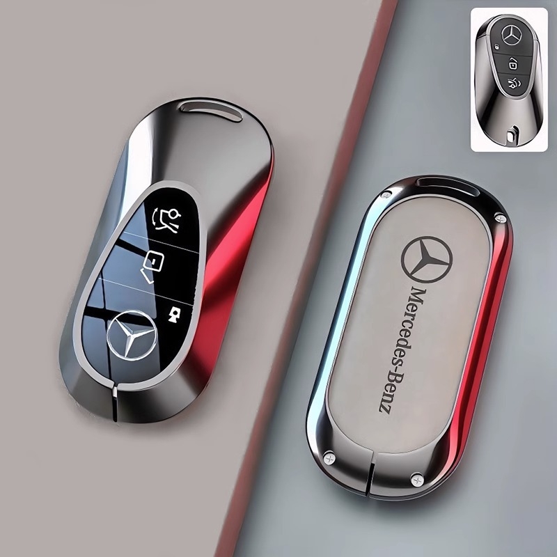 Θήκη Κλειδιού από Κράμα Ψευδαργύρου για Mercedes-Benz E-Class, C-Class, GLC, GLA – Απλός Σχεδιασμός, Χωρίς Παραμετροποίηση