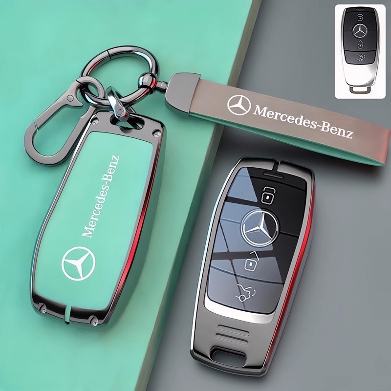 Θήκη Κλειδιού από Κράμα Ψευδαργύρου για Mercedes-Benz E-Class, C-Class, GLC, GLA – Απλός Σχεδιασμός, Χωρίς Παραμετροποίηση