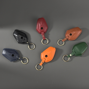 Κάλυμμα κλειδιού BMW, χειροποίητο από γνήσιο δέρμα, σε εθνοτικό στυλ, με δυνατότητα προσαρμογής