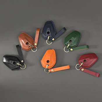 Κάλυμμα κλειδιού BMW, χειροποίητο από γνήσιο δέρμα, σε εθνοτικό στυλ, με δυνατότητα προσαρμογής