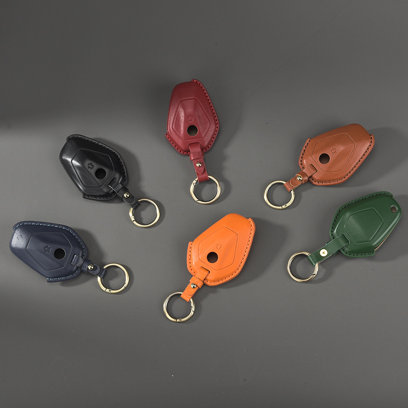 Κάλυμμα κλειδιού BMW, χειροποίητο από γνήσιο δέρμα, σε εθνοτικό στυλ, με δυνατότητα προσαρμογής