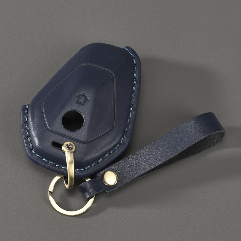 Κάλυμμα κλειδιού BMW, χειροποίητο από γνήσιο δέρμα, σε εθνοτικό στυλ, με δυνατότητα προσαρμογής