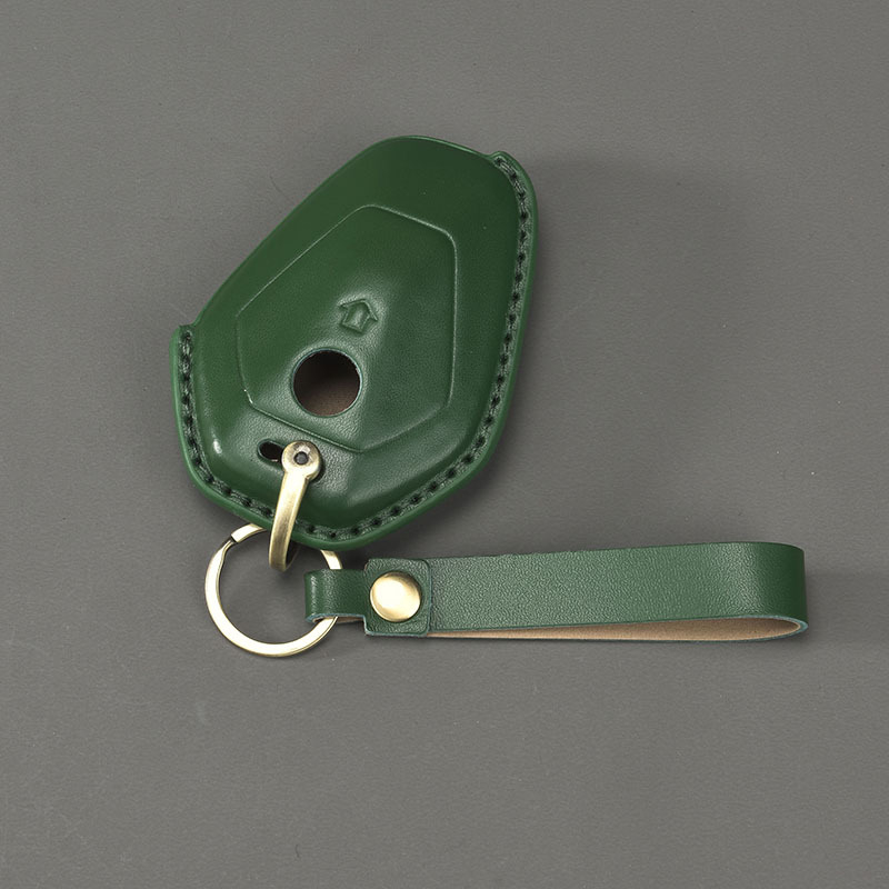 Κάλυμμα κλειδιού BMW, χειροποίητο από γνήσιο δέρμα, σε εθνοτικό στυλ, με δυνατότητα προσαρμογής