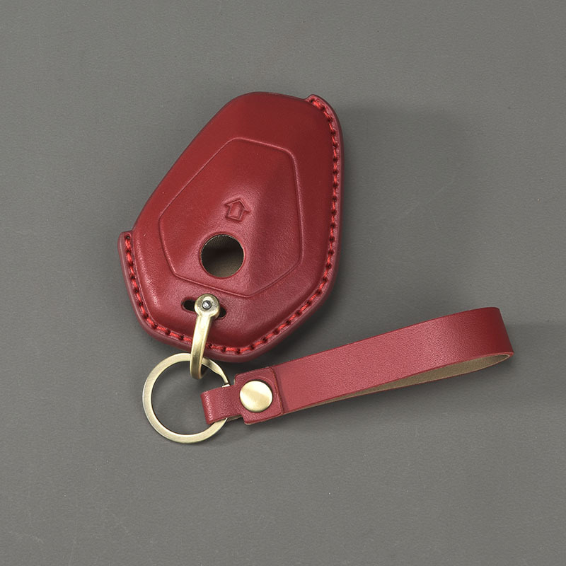 Κάλυμμα κλειδιού BMW, χειροποίητο από γνήσιο δέρμα, σε εθνοτικό στυλ, με δυνατότητα προσαρμογής