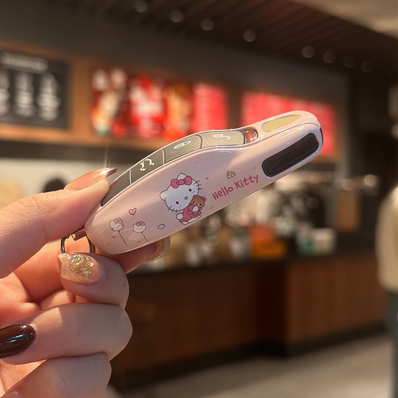 Κάλυμμα κλειδιού Porsche – ABS, Καρτούν στυλ, Συμβατό με Cayenne, 911, Panamera, Taycan, Macan κλειδιά