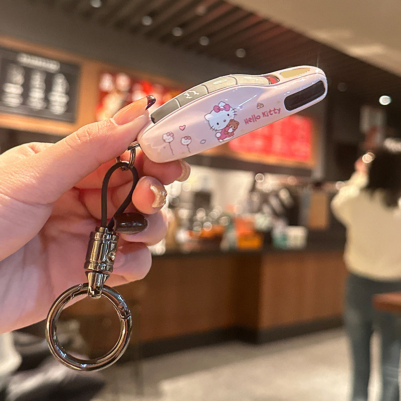 Κάλυμμα κλειδιού Porsche – ABS, Καρτούν στυλ, Συμβατό με Cayenne, 911, Panamera, Taycan, Macan κλειδιά