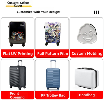 ABS kietojo korpuso bagažinės rinkinys su išimamiaisiais ratukais, penkių dalių, skrydžių sėdynės apačiai, teleskopinė rankena, užraktas, pritaikomas