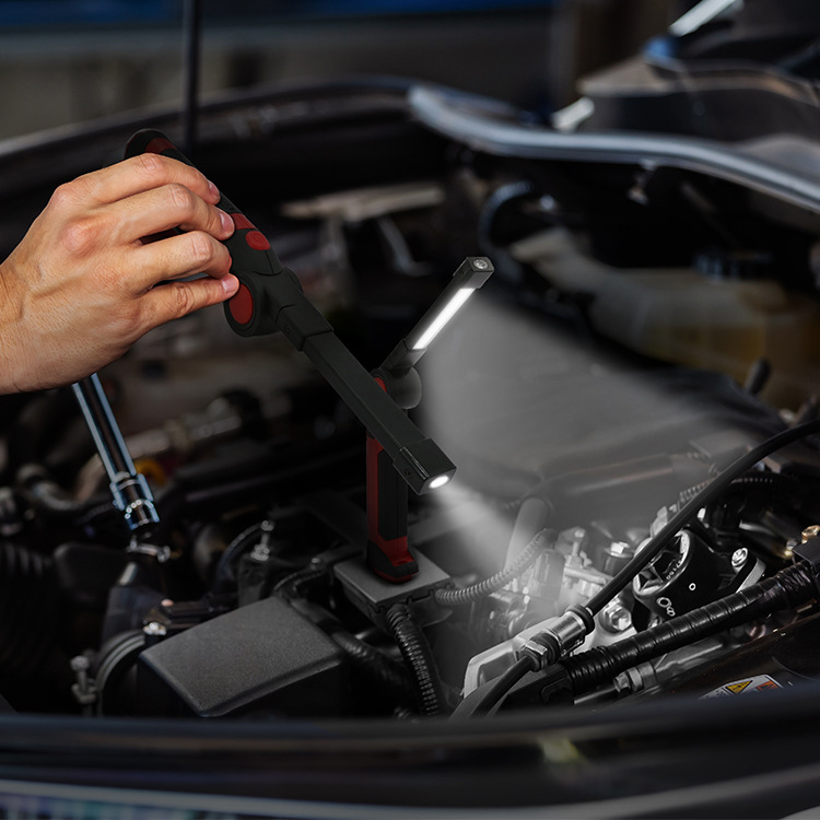 LED светлина за автомобилен ремонт, модел L17-1910, 500 lm, презареждаща се, 3,7 V, универсална съвместимост