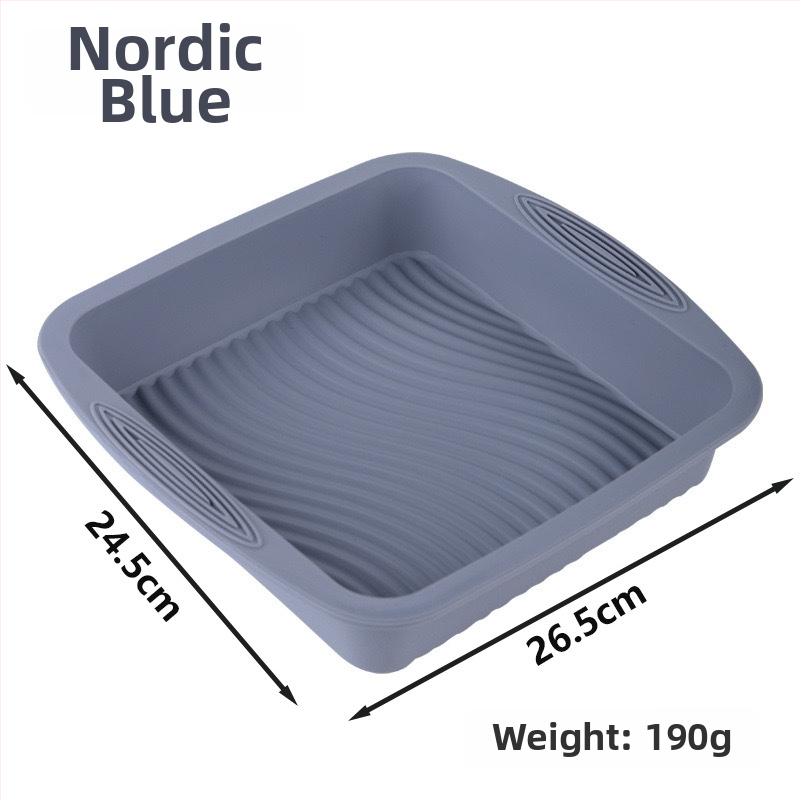 Τετράγωνη φόρμα σιλικόνης για κέικ, υλικό: σιλικόνη, κατάλληλη για ψήσιμο, υψηλή αντίσταση σε θερμοκρασία, κυκλοφόρησε το 2020