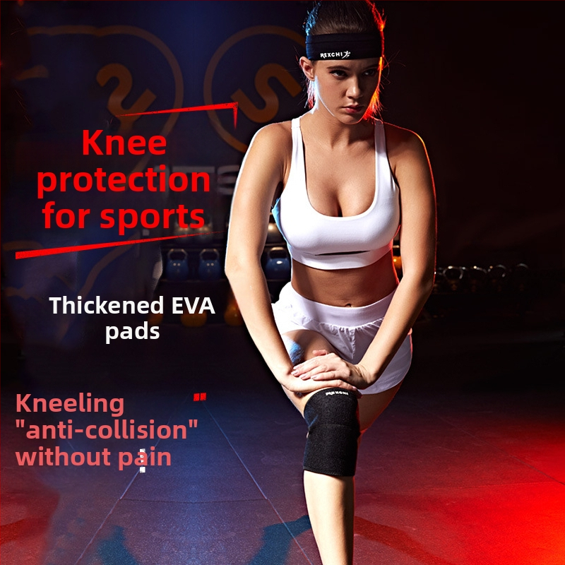 Коленни протектори за спорт на открито – EVA пяна, полиестерна материя, за възрастни, за бягане, колоездене и планински походи