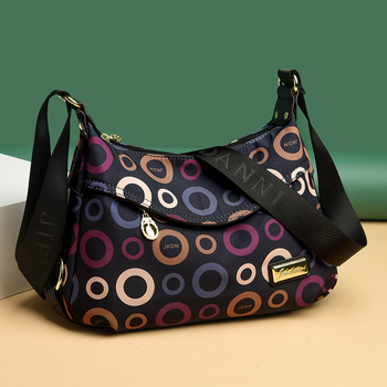 Crossbody torba od Oxford materijala, Street Trend stil, Jack Dani, horizontalno kvadratni oblik, zatvaranje na zip, unutarnji džepovi: džep na zip, džep za telefon, džep sa zipom