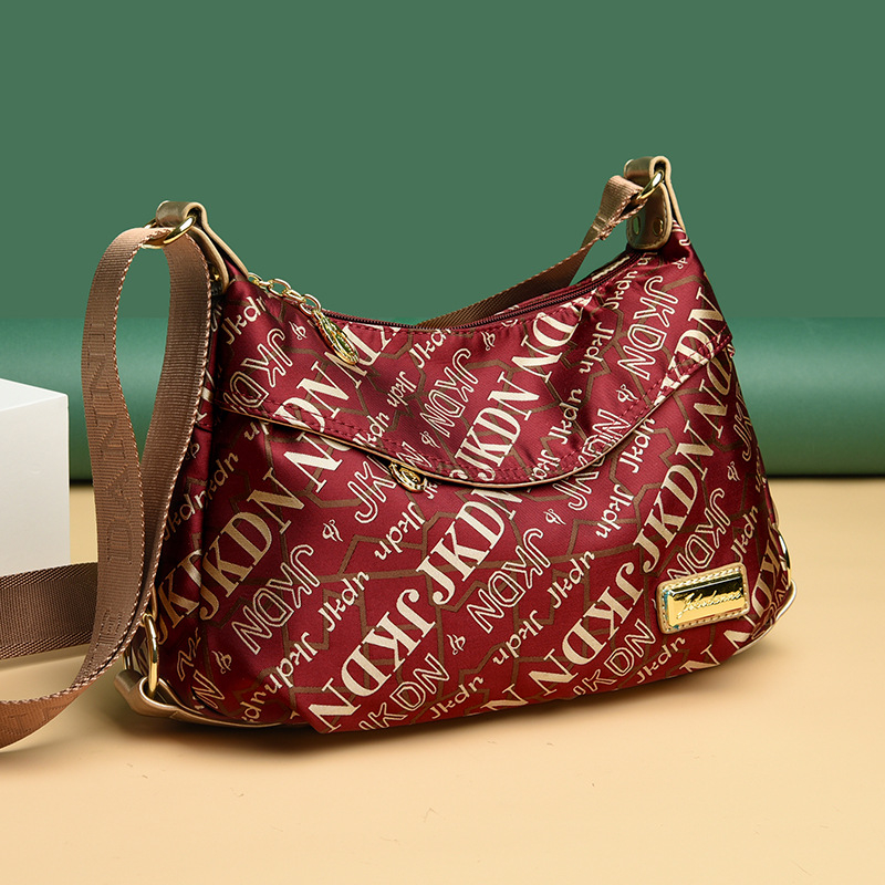 Crossbody torba od Oxford materijala, Street Trend stil, Jack Dani, horizontalno kvadratni oblik, zatvaranje na zip, unutarnji džepovi: džep na zip, džep za telefon, džep sa zipom