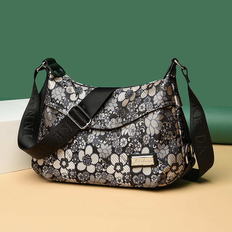 Crossbody torba od Oxford materijala, Street Trend stil, Jack Dani, horizontalno kvadratni oblik, zatvaranje na zip, unutarnji džepovi: džep na zip, džep za telefon, džep sa zipom