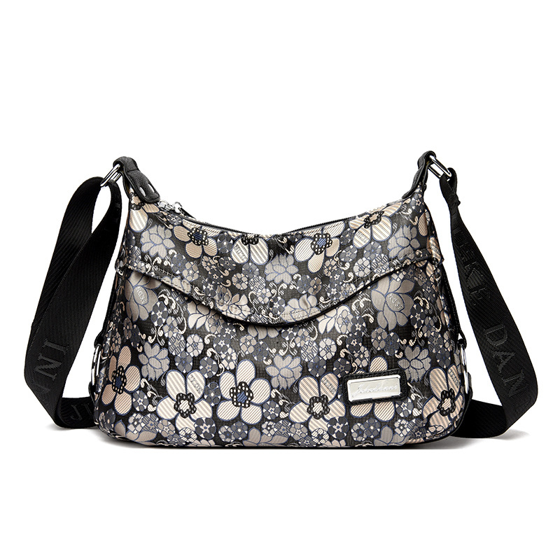 Crossbody torba od Oxford materijala, Street Trend stil, Jack Dani, horizontalno kvadratni oblik, zatvaranje na zip, unutarnji džepovi: džep na zip, džep za telefon, džep sa zipom