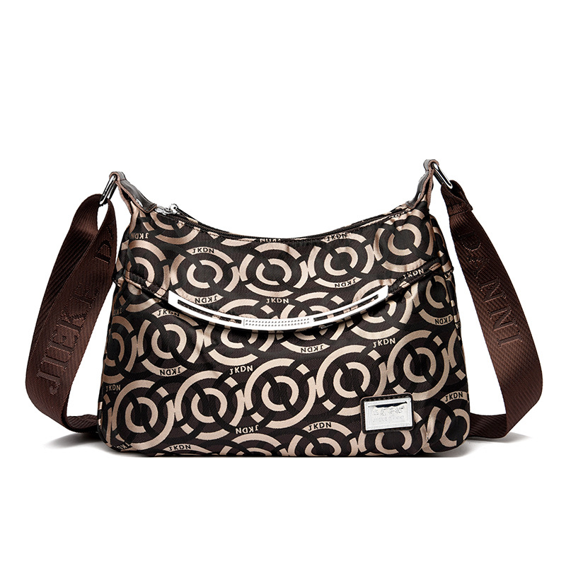 Crossbody torba od Oxford materijala, Street Trend stil, Jack Dani, horizontalno kvadratni oblik, zatvaranje na zip, unutarnji džepovi: džep na zip, džep za telefon, džep sa zipom