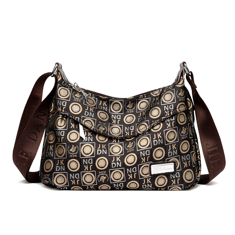 Crossbody torba od Oxford materijala, Street Trend stil, Jack Dani, horizontalno kvadratni oblik, zatvaranje na zip, unutarnji džepovi: džep na zip, džep za telefon, džep sa zipom