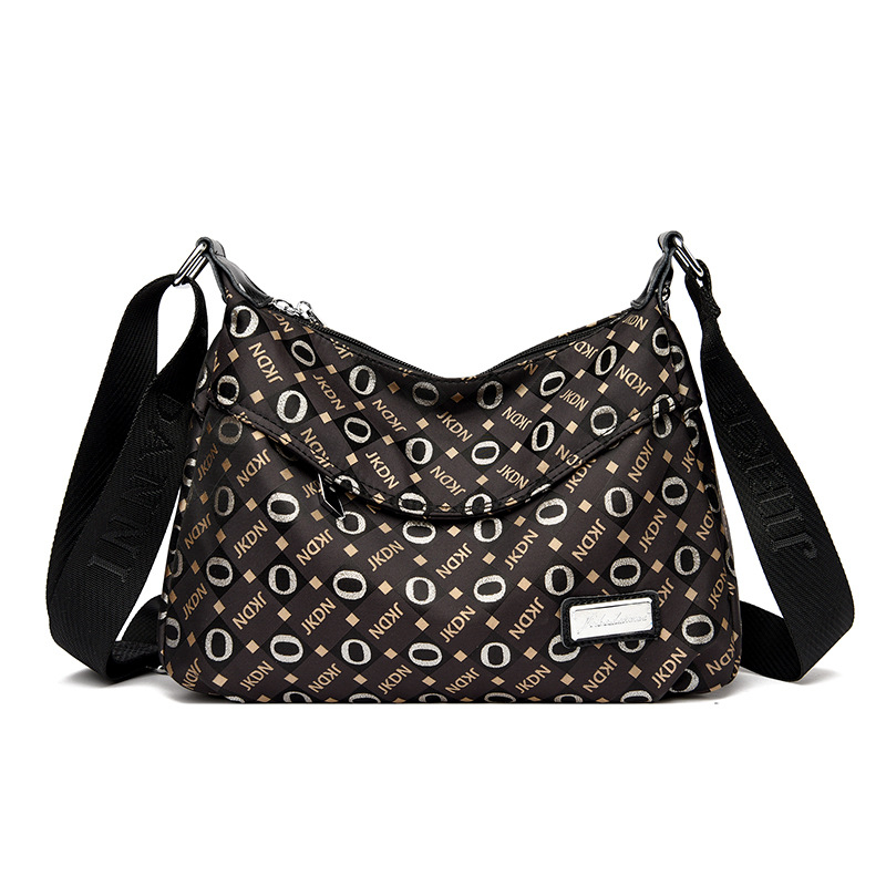Crossbody torba od Oxford materijala, Street Trend stil, Jack Dani, horizontalno kvadratni oblik, zatvaranje na zip, unutarnji džepovi: džep na zip, džep za telefon, džep sa zipom