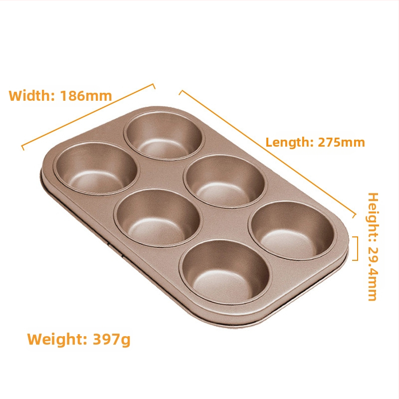 Süsinikterasest küpsetuskomplekt mittekleepuva kattega — kookvormid, saiavormid ja pitsa vormid