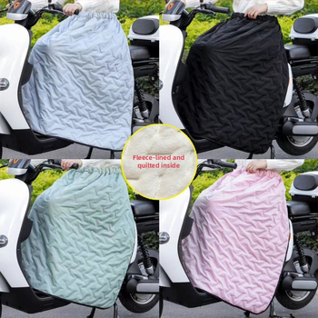 Електрическа ветроустойчива пола за превозни средства с велурена подплата и дебели топли наколенници, ветроустойчива и водоустойчива мотоциклетна пола, унисекс — Powerful Factory, на склад, Лято 2021