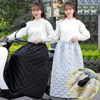 Електрическа ветроустойчива пола за превозни средства с велурена подплата и дебели топли наколенници, ветроустойчива и водоустойчива мотоциклетна пола, унисекс — Powerful Factory, на склад, Лято 2021