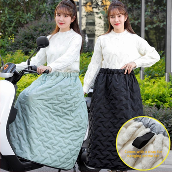 Електрическа ветроустойчива пола за превозни средства с велурена подплата и дебели топли наколенници, ветроустойчива и водоустойчива мотоциклетна пола, унисекс — Powerful Factory, на склад, Лято 2021