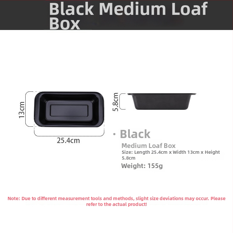 Μορφή τοστ για οικιακή αρτοποιία, ορθογώνια από χάλυβα άνθρακα, με κυματοειδές κουτί και καπάκι (Ορθογώνιο, Χάλυβας άνθρακα, Για ψήσιμο, Οικογενειακή χρήση)