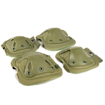 Коленни протектори с твърд корпус – ЕВА материал, Oxford плат, за възрастни, за планински туризъм, колоездене, походи и катерене