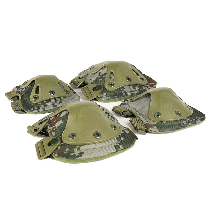 Коленни протектори с твърд корпус – ЕВА материал, Oxford плат, за възрастни, за планински туризъм, колоездене, походи и катерене