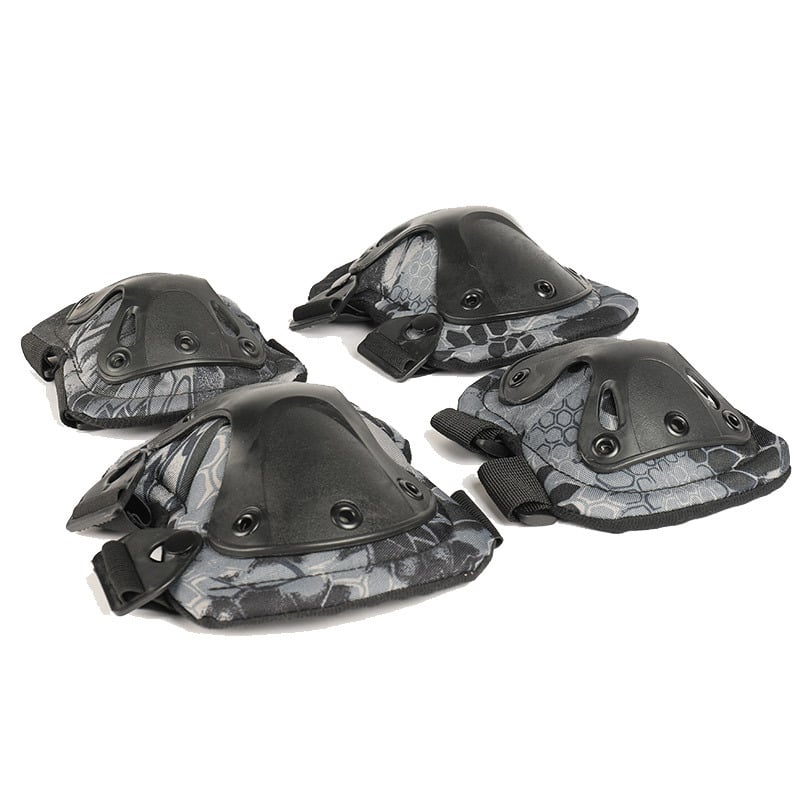 Коленни протектори с твърд корпус – ЕВА материал, Oxford плат, за възрастни, за планински туризъм, колоездене, походи и катерене