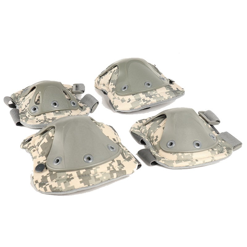 Коленни протектори с твърд корпус – ЕВА материал, Oxford плат, за възрастни, за планински туризъм, колоездене, походи и катерене