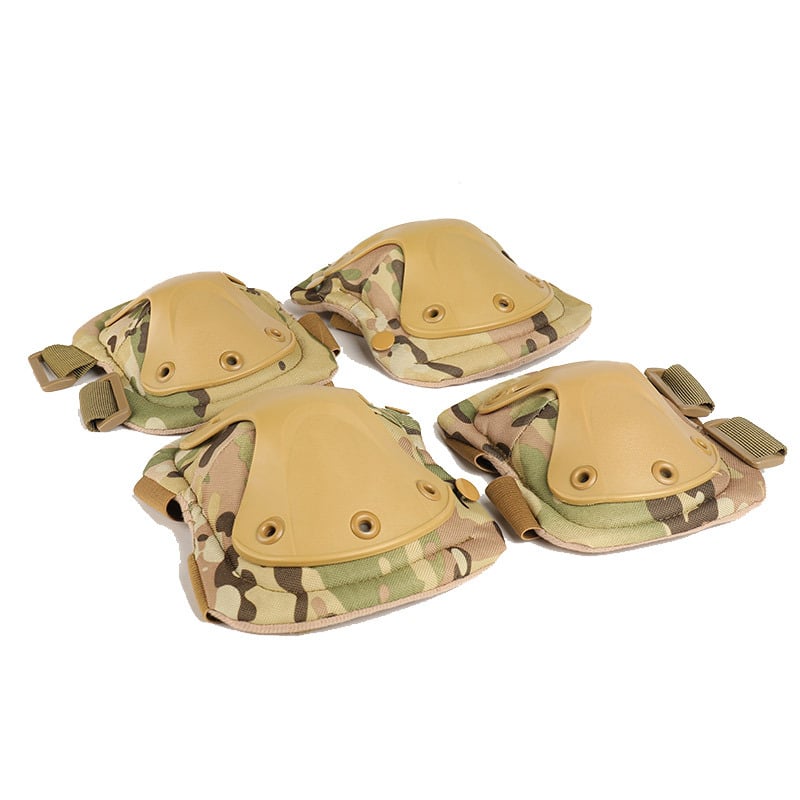 Коленни протектори с твърд корпус – ЕВА материал, Oxford плат, за възрастни, за планински туризъм, колоездене, походи и катерене