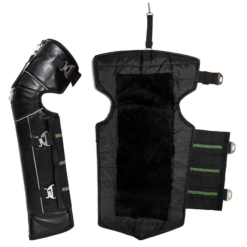 Кожени протектори за коляно за зимно колоездене – ветроустойчиви, загряване на ставите, за възрастни, марка Ode to Emperor