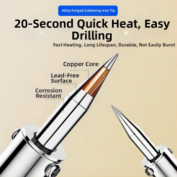 Ηλεκτρικό κολλητήρι για τρύπες σε πλαστικά μπουκάλια, φορητό εργαλείο οικιακής κηπουρικής και χειροτεχνιών