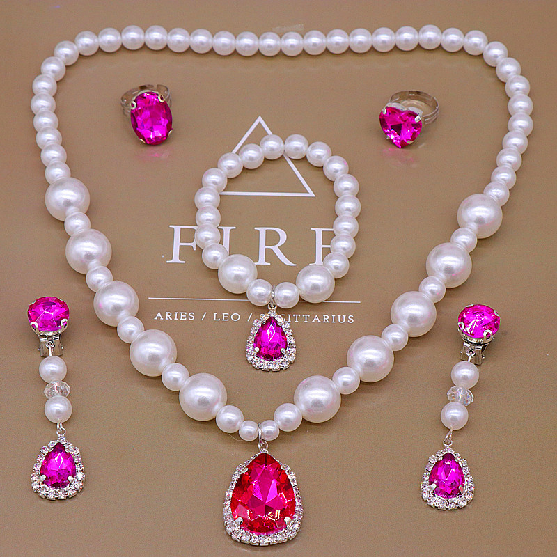 Korėjos stiliaus kristalo vėrinys su pakabuku vaikams