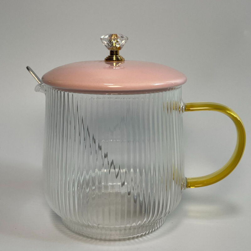 Boslin Gudrs veselības tējnīca ar stikla korpusu, tilpums 1 L, jauda 500 W, spriegums 220 V, elektroniskais termostats ar skārienjūtīgu vadību