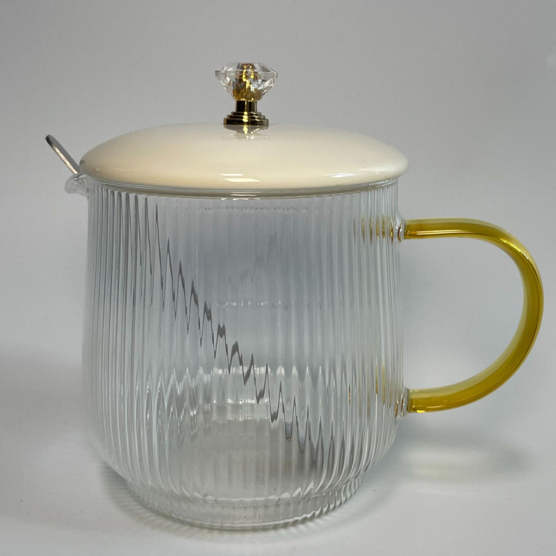 Boslin Gudrs veselības tējnīca ar stikla korpusu, tilpums 1 L, jauda 500 W, spriegums 220 V, elektroniskais termostats ar skārienjūtīgu vadību