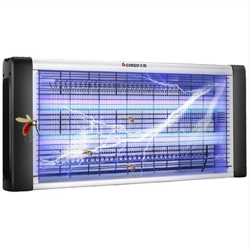 LED lámpa szúnyog- és legyek elleni, hálózati csatlakoztatással, ABS ház, modell ZG-W23, lefedettség 61 m² felett