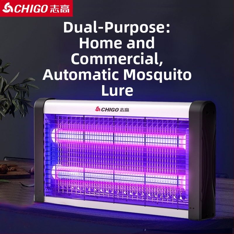 LED lampa na ničenie komárov a múch, zapojenie zo zásuvky, ABS šasi, model ZG-W23, pokrytie 61 m² a viac