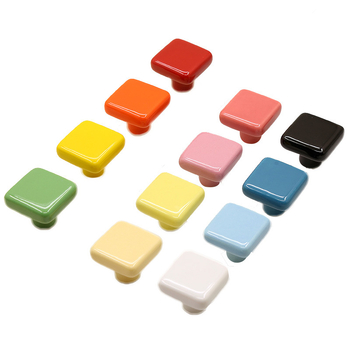 Κεραμική λαβή πόρτας ντουλάπας – τετράγωνο μοντέλο 1816, λαβή σε σχήμα καπακιού μπουκαλιού, υλικό κεραμικό-χαλκό, γλασαρισμένη επιφάνεια, μοντέρνο μινιμαλιστικό στυλ