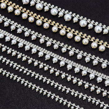 DIY dodaci od perli s rhinestones i dijamantima za ručno šivanje — ukrasni dijelovi za odjeću