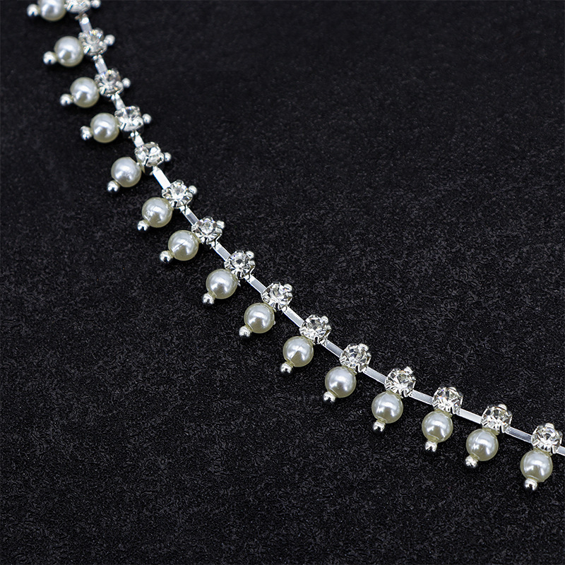 DIY dodaci od perli s rhinestones i dijamantima za ručno šivanje — ukrasni dijelovi za odjeću