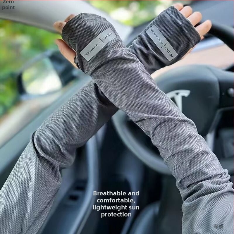 Manșete de vară pentru ciclism în aer liber – protecție solară, manșete răcoroase, protecție pentru ciclism și condus, în stoc